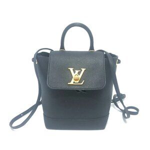 LOUIS VUITTON M54573 rock Me Backpack Bag Backpack Leather Black/GoldHardware